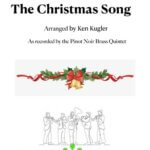Nick Lane Charts: "The Christmas Song" Charts for Brass Quintet